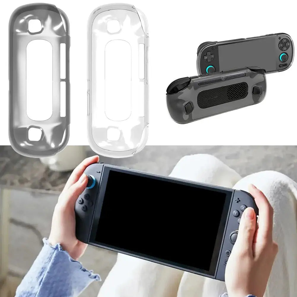 Simple High-quality Protective Cover For Retroid Pocket 6 Transparent TPU Soft Rubber Shell Game Switch Handheld Accessories Peaceful Pleasures Health and Wellness