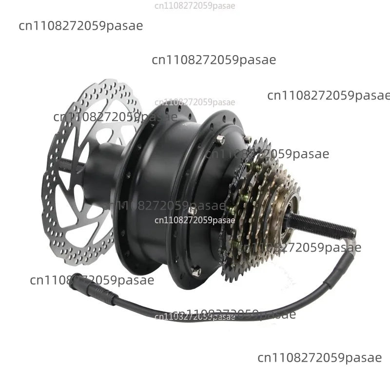 Electric Snowmobile Motor Kit – 36V/48V Single-Person Assist