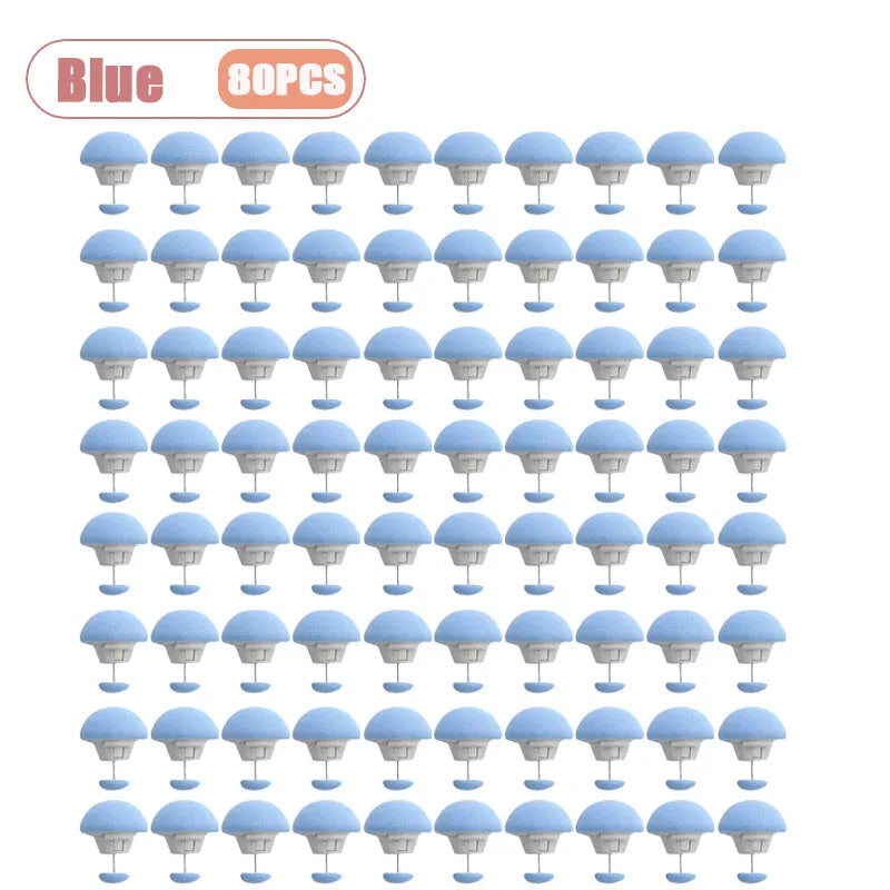 Mushroom Head Duvet Clips – No-Sew Bed Sheet Fasteners 20–80 PCS
