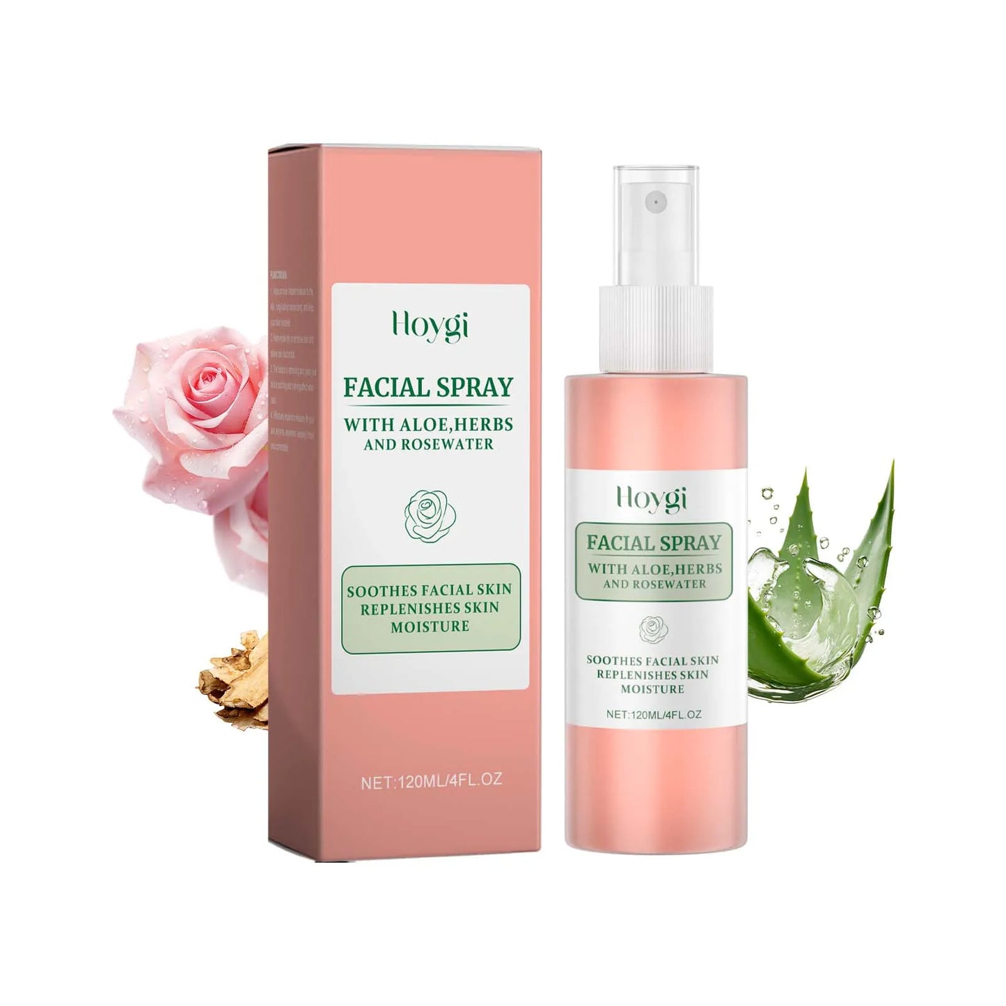 Rose Toner Spray Repair Damaged Skin Shrink Pore Improve Dryness Oil Control Lighten Melasma Pigmentation Vitamin C Face Essence Peaceful Pleasures Health and Wellness D