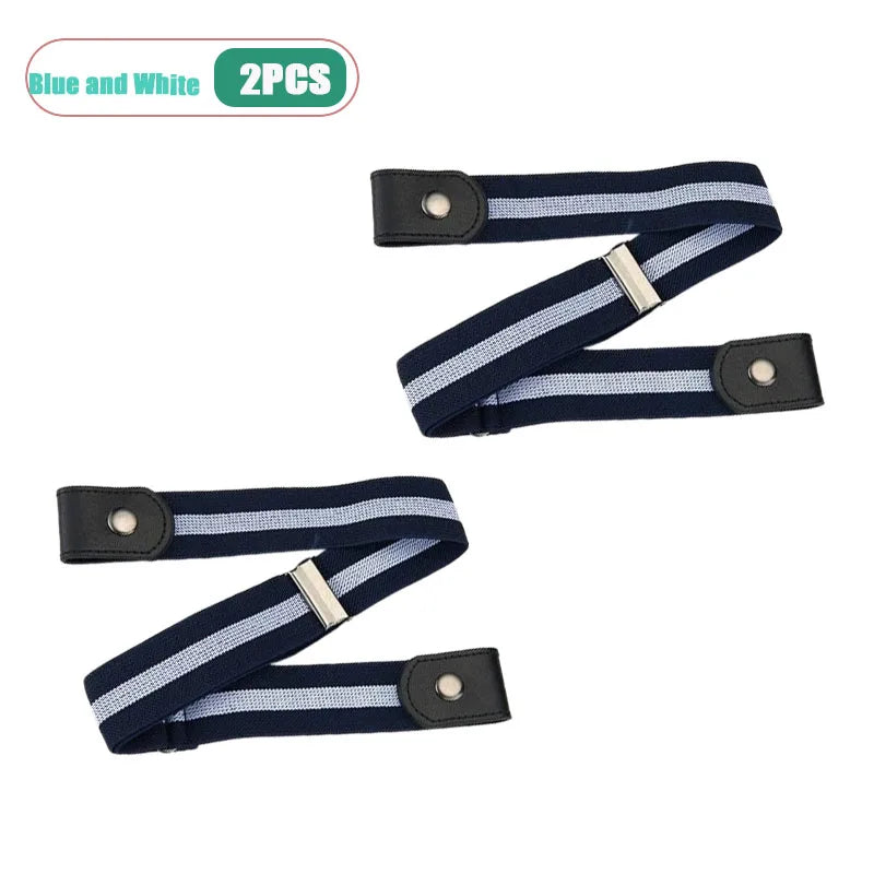 Invisible Elastic Waist Belt – Unisex Stretch Belt for Jeans