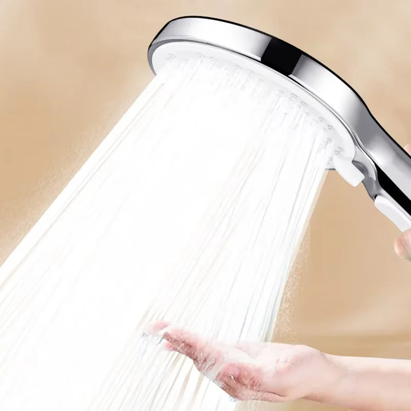 5-Function Handheld Shower Head | Filter & One-Touch Water Stop
