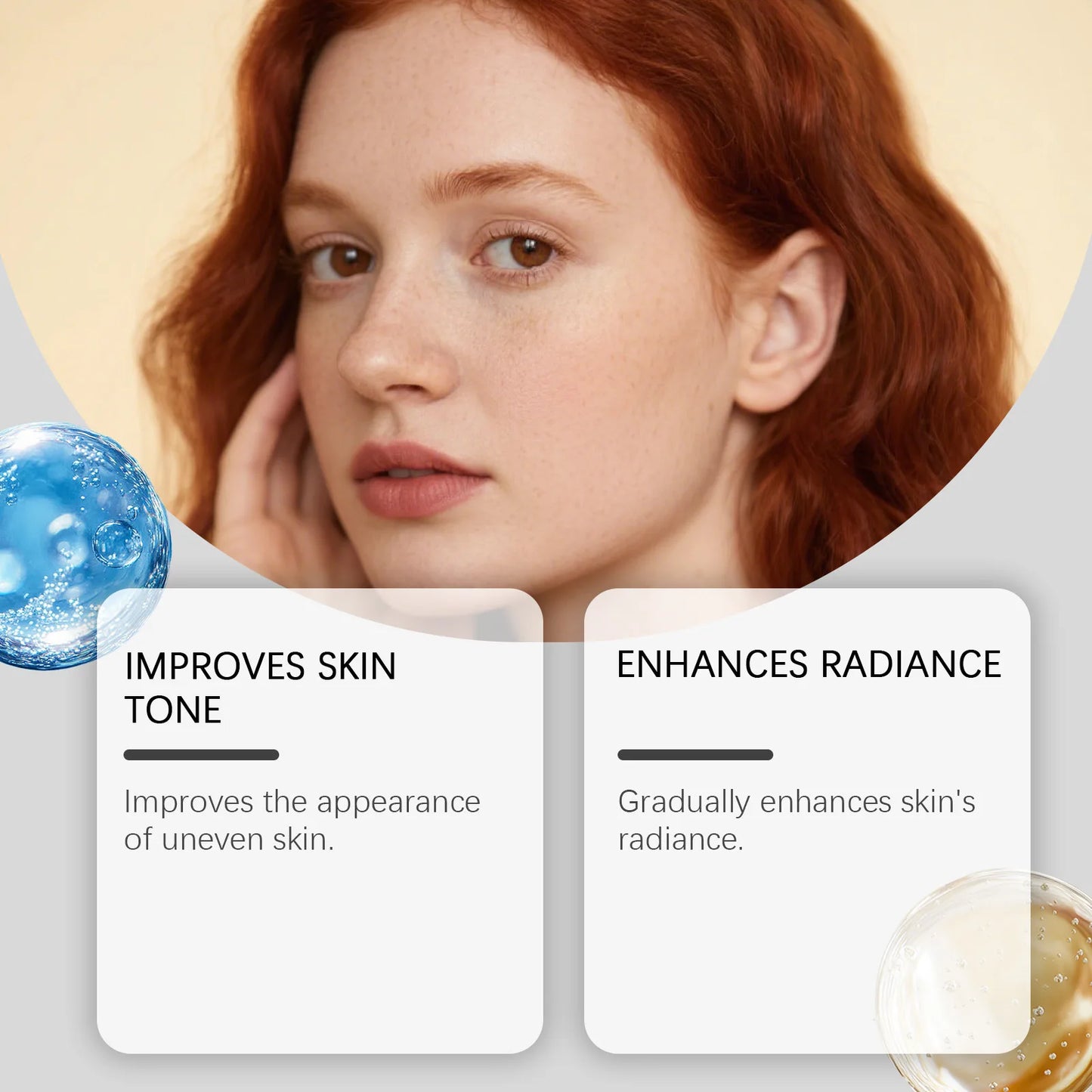 Nicotinamide Brightening Face Essence Deep Moisturize Reduce Wrinkles Brighten Dullness Fade Dark Pigment Collagen Facial Serum Peaceful Pleasures Health and Wellness
