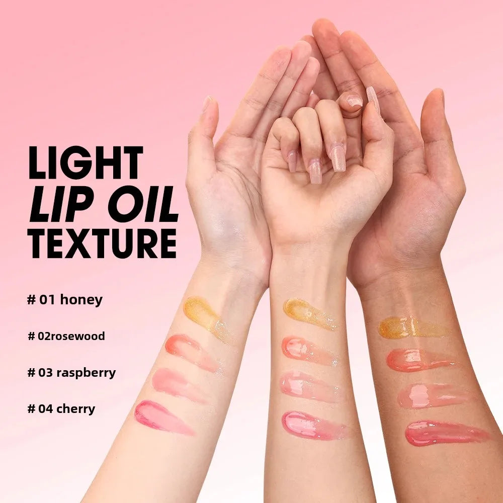 O.TWO.O Lip Oil Gloss Plumper – Non-Sticky Moisturizing Shine
