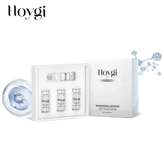 Hyaluronic acid essence skin care roller set, massage facial skin, nourish skin, effectively improve rough and matte skin Peaceful Pleasures Health and Wellness 1pcs