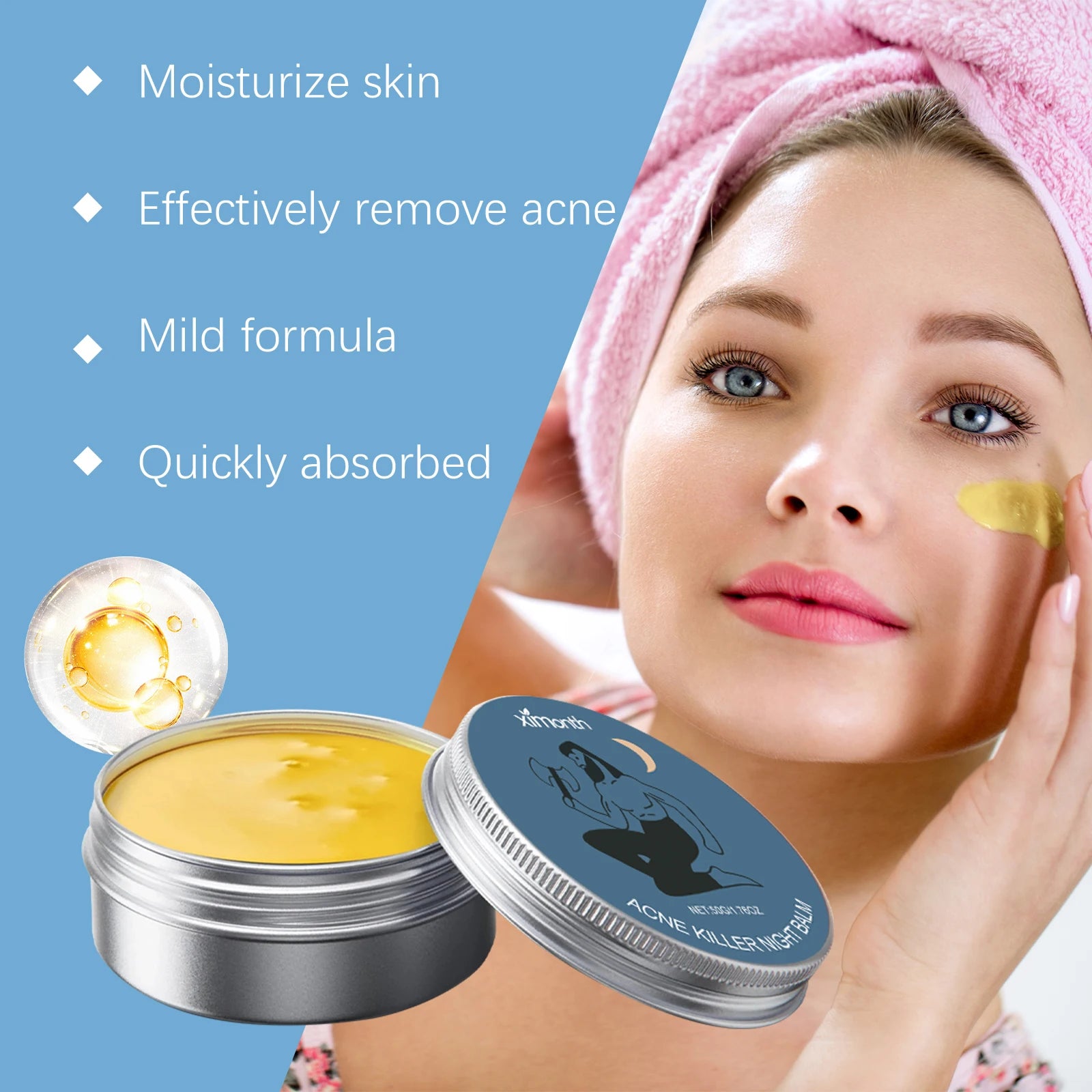 Acne Removal Face Cream – Oil Control, Pore Shrinking & Hydrating Peaceful Pleasures Health and Wellness