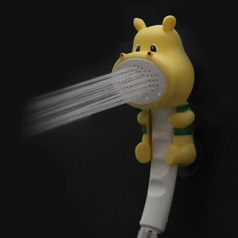 Cartoon Kids Shower Head with Suction Cup | Baby Bath Spray