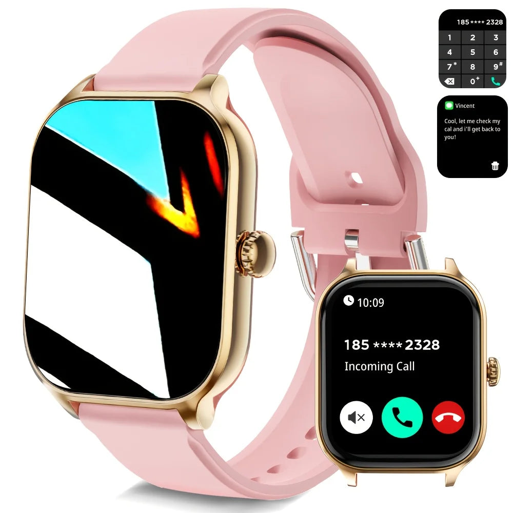 LAXASFIT H9 Smart Watch – Bluetooth Calls & Fitness Tracker
