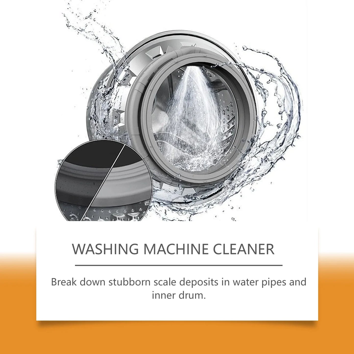 Jakehoe Washing Machine Cleaner – Deep Clean Inner Drum 100ml