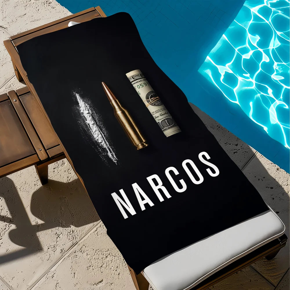 Quick-Dry Beach Towel | Soft Pool, Gym & Travel Towel Quick-Dry Beach Towel Peaceful Pleasures Health and Wellness z1 STJ40x70CM