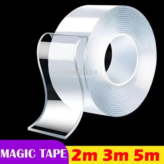Super Strong Double-Sided Tape – 3m & 5m Reusable Rolls Double-Sided Tape Oasis Select 9.84 feet(3 m) 1mm 20mm
