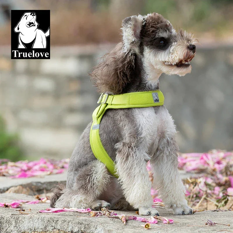 Truelove Easy to Take-on Dog Harness Soft Material Fashion Design Adjustable Reflective Pet Har TLH3013 TLH30131 Peaceful Pleasures Health and Wellness