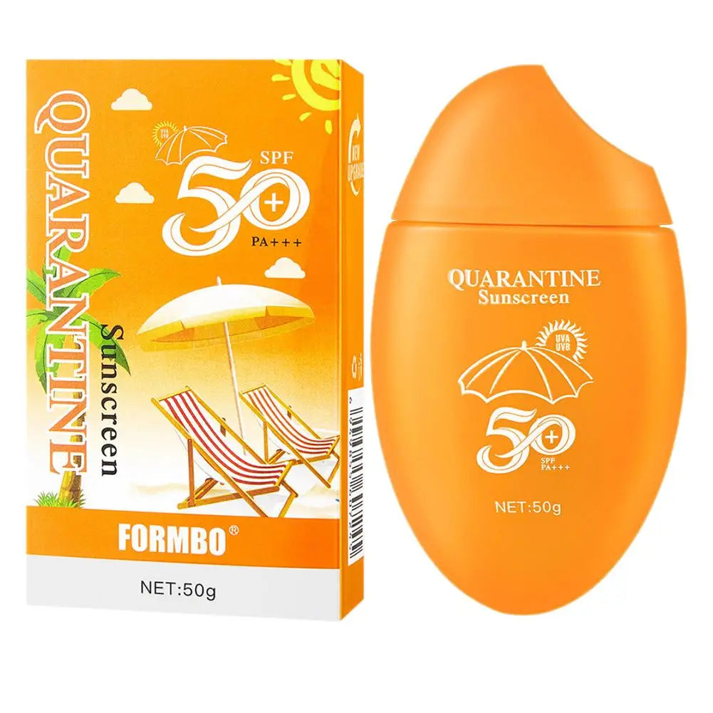 Facial Body Sakura Sunscreen Face Makeup Primer Sunblock Skin Protective Cream Oil-control Moisturizing SPF50 PA+++ Makeup Base Peaceful Pleasures Health and Wellness H 50g