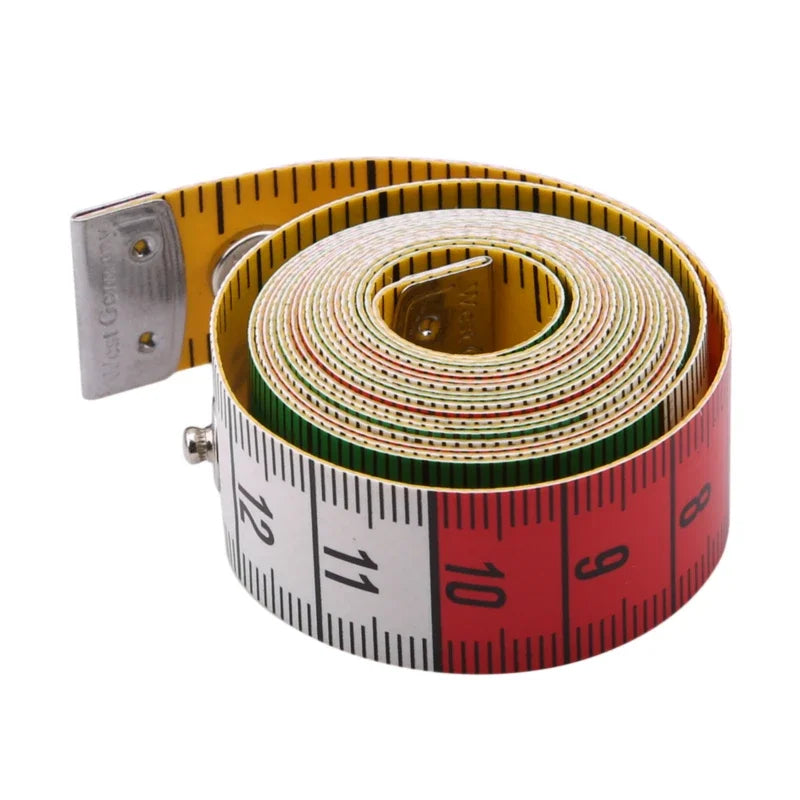 1.5M Flexible Sewing Tape Measure – Double Scale Tailor Ruler Sewing Tape Measure Peaceful Pleasures Health and Wellness