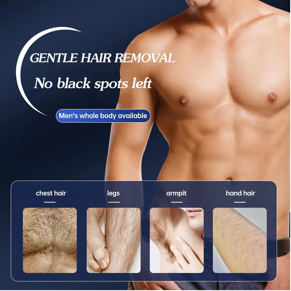 LGRAMER Men's Painless Hair Removal Cream – Body & Armpit