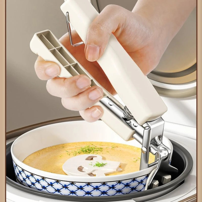 Anti-Scald Kitchen Bowl Clip | Heat-Resistant Dish Lifter Bowl Clip Tool Peaceful Pleasures Health and Wellness