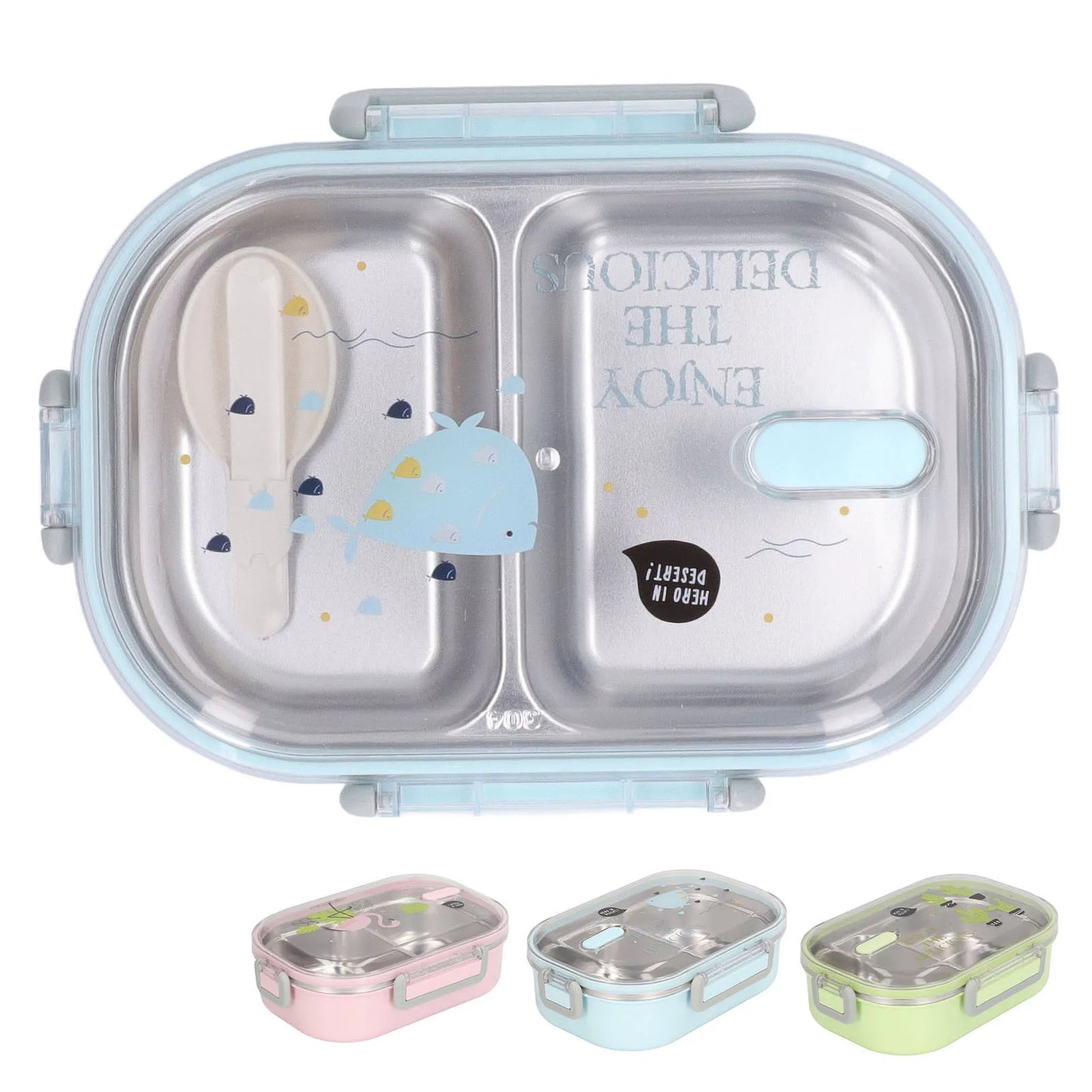 Thermal Insulation Lunch Box Stainless Steel Compartment Liner