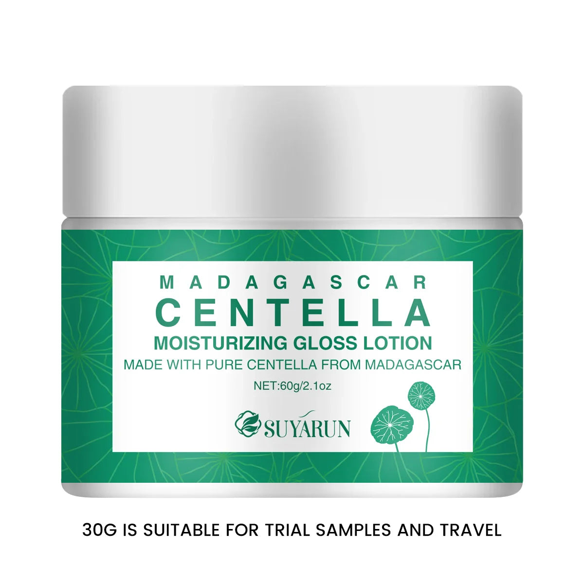 SUYARUN Cica Face Cream – Centella Asiatica Moisturizer