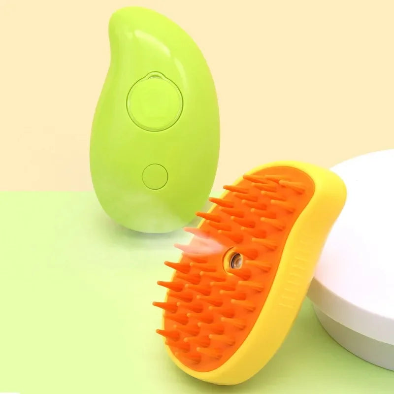 Comb Accessories for Cats 3-in-1 Cats Pet Products Electric Cats Hair Brush Sprayer Grooming Supplies Steam Massage Tool Pets Peaceful Pleasures Health and Wellness
