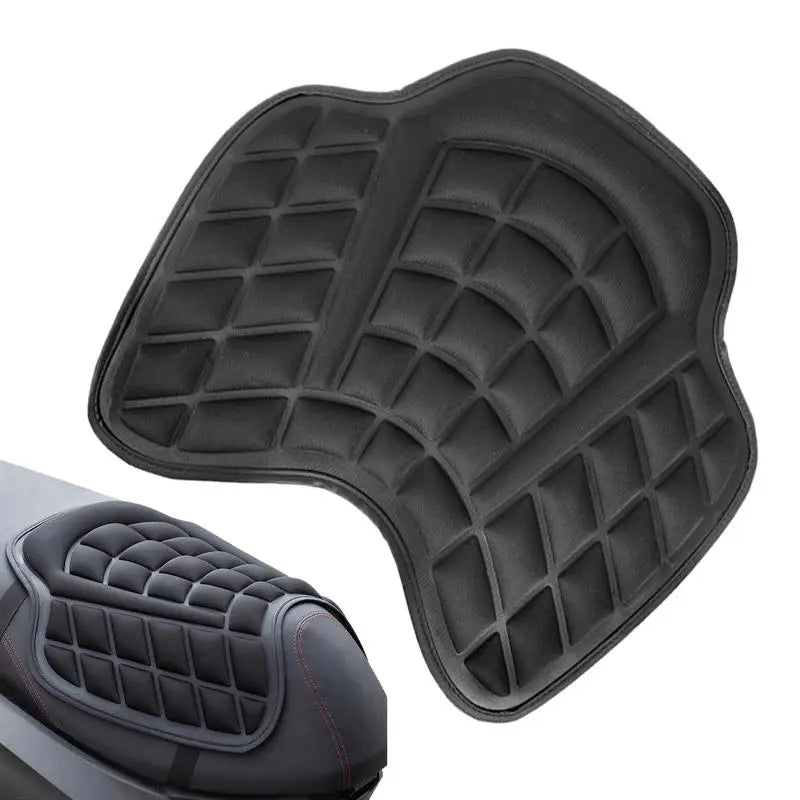 new Motorcycle 3D EVA Comfort Seat Cushion Universal Air Motorbike Cover Sunscreen Shock Absorption Motorbike Seat Pad Peaceful Pleasures Health and Wellness