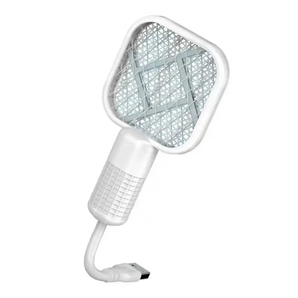 USB mosquito repellent mosquito swatter 360 degree automatic mosquito repellent dormitory mosquito repellent camping essential Peaceful Pleasures Health and Wellness WHITE