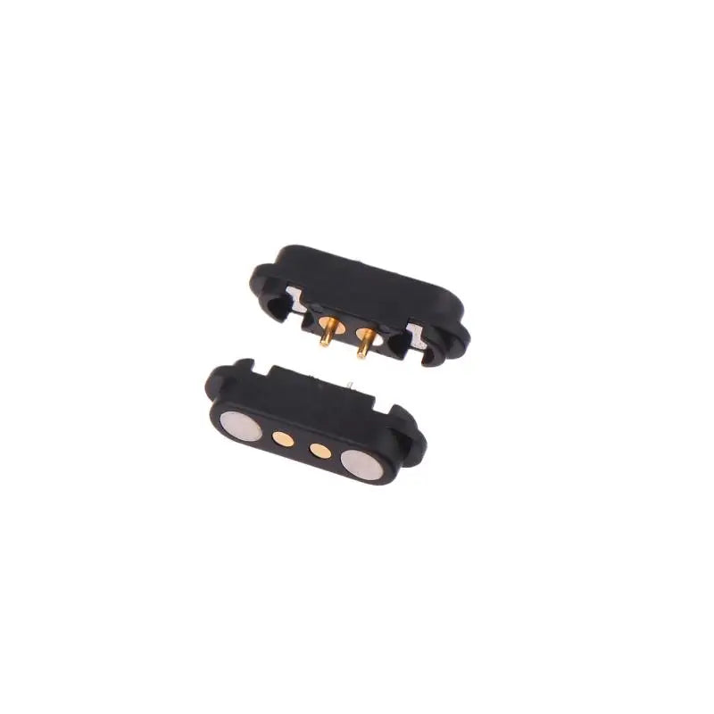 Waterproof 2.54mm Pogo Pin Connector Male Female DC Power Pair Pogo Pin Connector Peaceful Pleasures Health and Wellness Black A