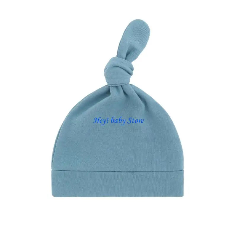 Soft Cotton Knotted Baby Hat – Newborns & Infants 0–24M