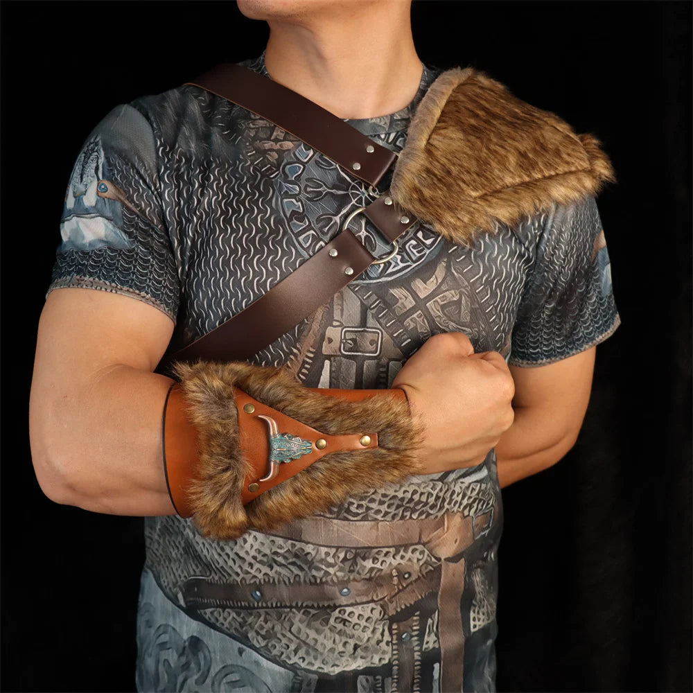Halloween Props Medieval Warrior Women Armour Costume Cosplay LARP