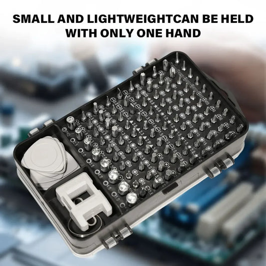 NEW 115 in 1 Magnetic Precision Screwdriver Set - Complete Repair Hand Tool Kit for Computer Laptop Phone and Electronic Devices Peaceful Pleasures Health and Wellness