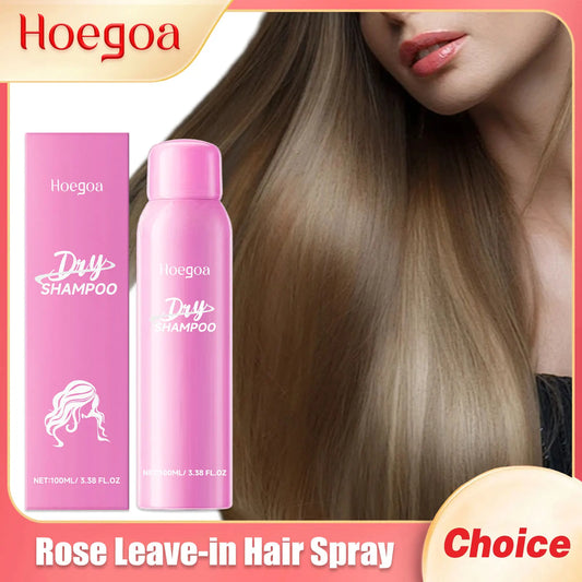 HOEGOA Rose Leave-In Hair Spray – No-Wash Conditioner 100ml Leave-In Hair Spray Peaceful Pleasures Health and Wellness 100ml Boxed