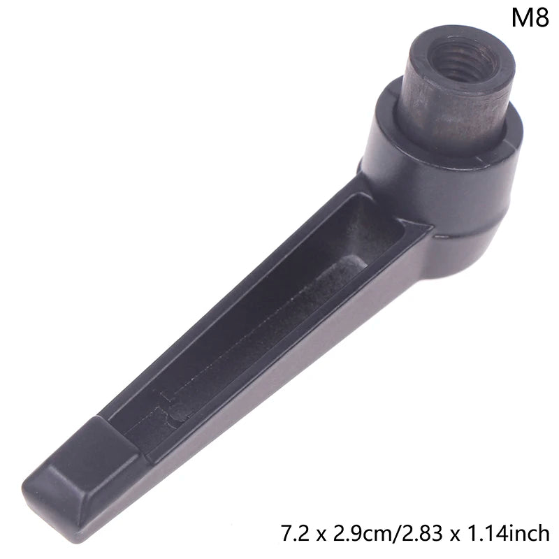 High Quality M4-M12 Adjustable Locking Handle Zinc Alloy Rotating Locking Handle 7-shaped Handle Universal Aluminum Handle Peaceful Pleasures Health and Wellness D-M8
