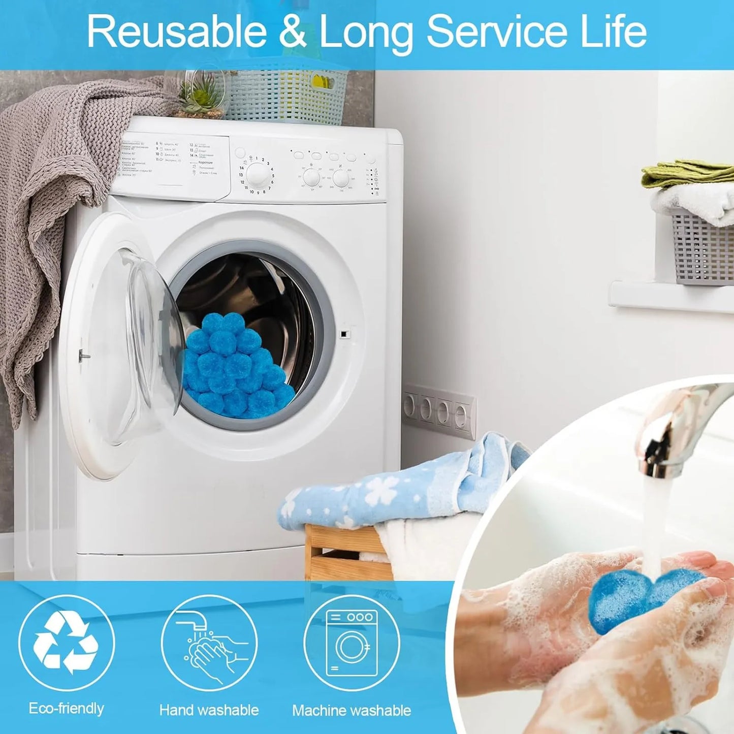 New Swimming Pool Filter Ball, A Newly Upgraded And Efficient To Swimming Pool Filter Sand, Reusable Environmentally Filter Ball Peaceful Pleasures Health and Wellness