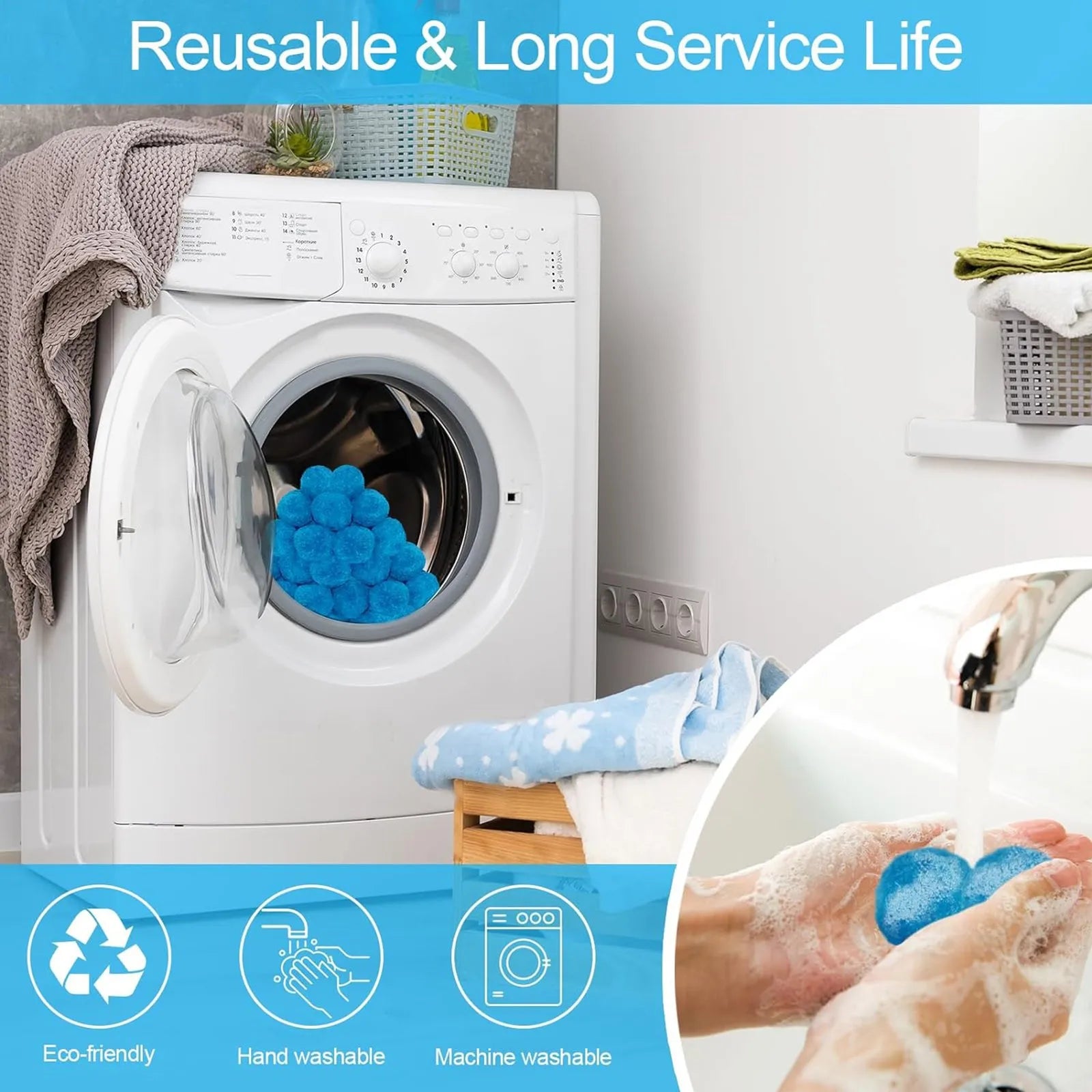 New Swimming Pool Filter Ball, A Newly Upgraded And Efficient To Swimming Pool Filter Sand, Reusable Environmentally Filter Ball Peaceful Pleasures Health and Wellness