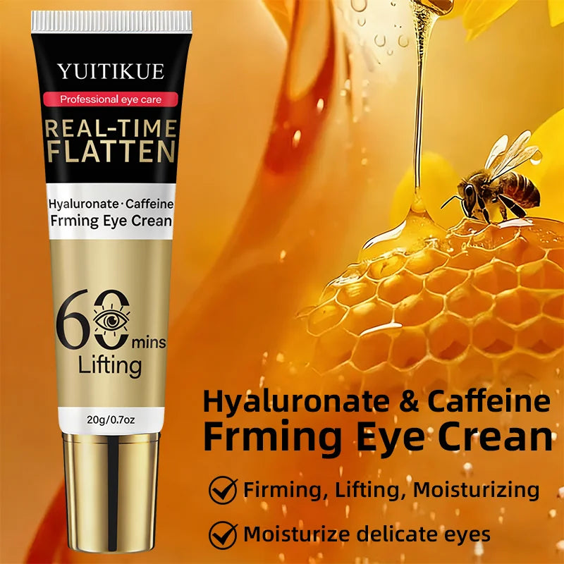 YUITIKUE Eye Lift Cream – Hyaluronic Acid & Caffeine | 20g