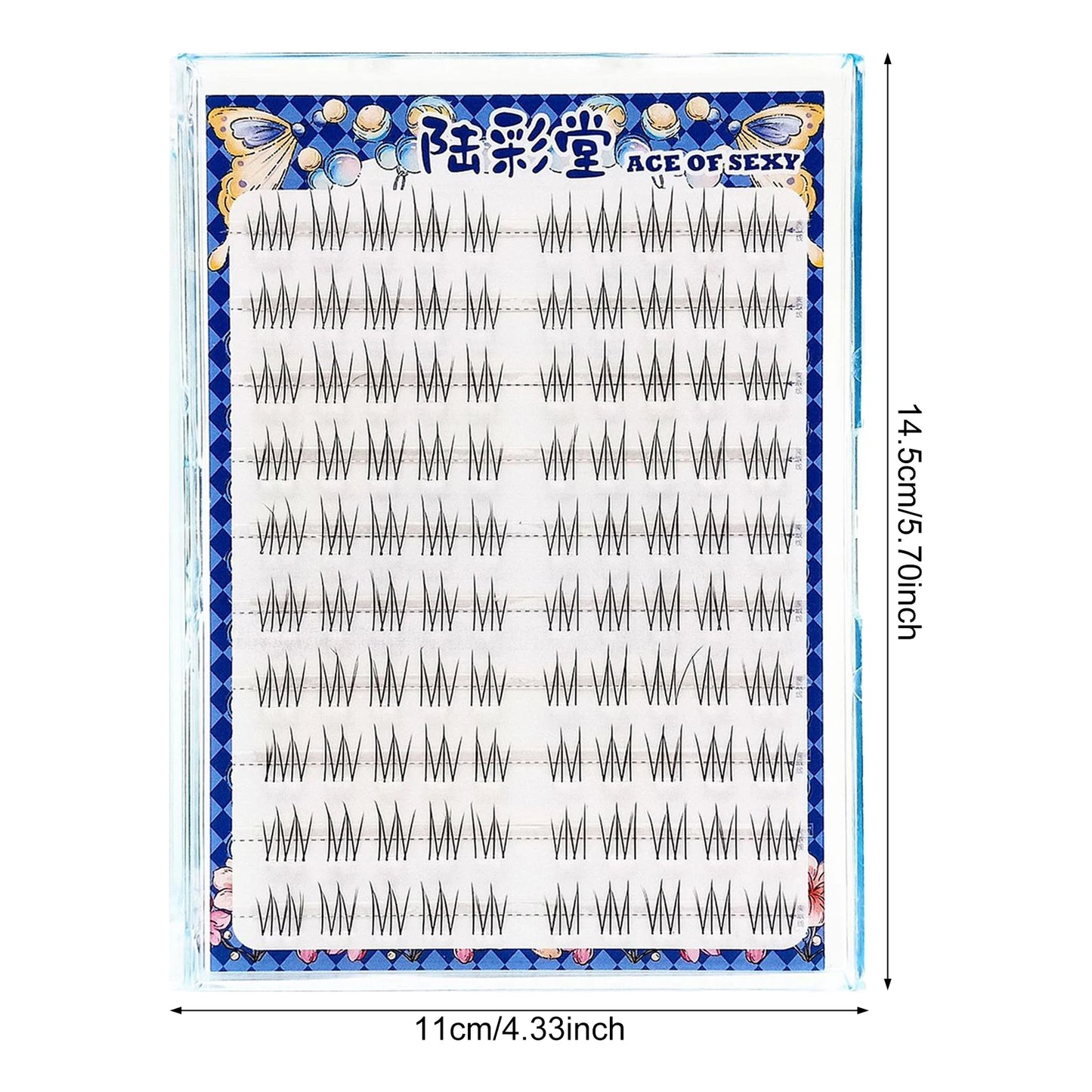10Rows Glue-free Realistic False Eyelashes Large Capacity Vivid Daily Natural Eyelash Extension Time-saving Choice For Beginners Peaceful Pleasures Health and Wellness