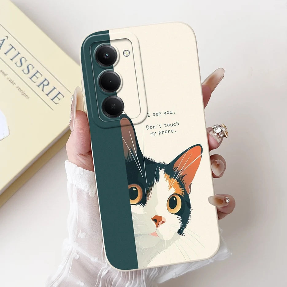 For Xiaomi Redmi 15 4G 5G Case Cute Panda Rabbit Cartoon Cover Shockproof Phone Case For Xiaomi Redmi 15 5G Redmi15 4G Soft Bags Peaceful Pleasures Health and Wellness TYbai2103 Xiaomi Redmi 15 5G