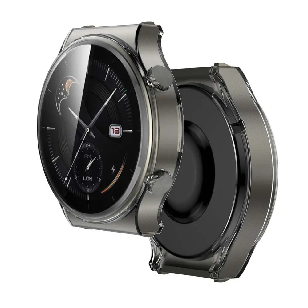 thin SmartWatch Accessories Clear Smart Watch Protector For Huawei watch gt 2 pro Case Watch Frame Cover Full Protective Cover Peaceful Pleasures Health and Wellness