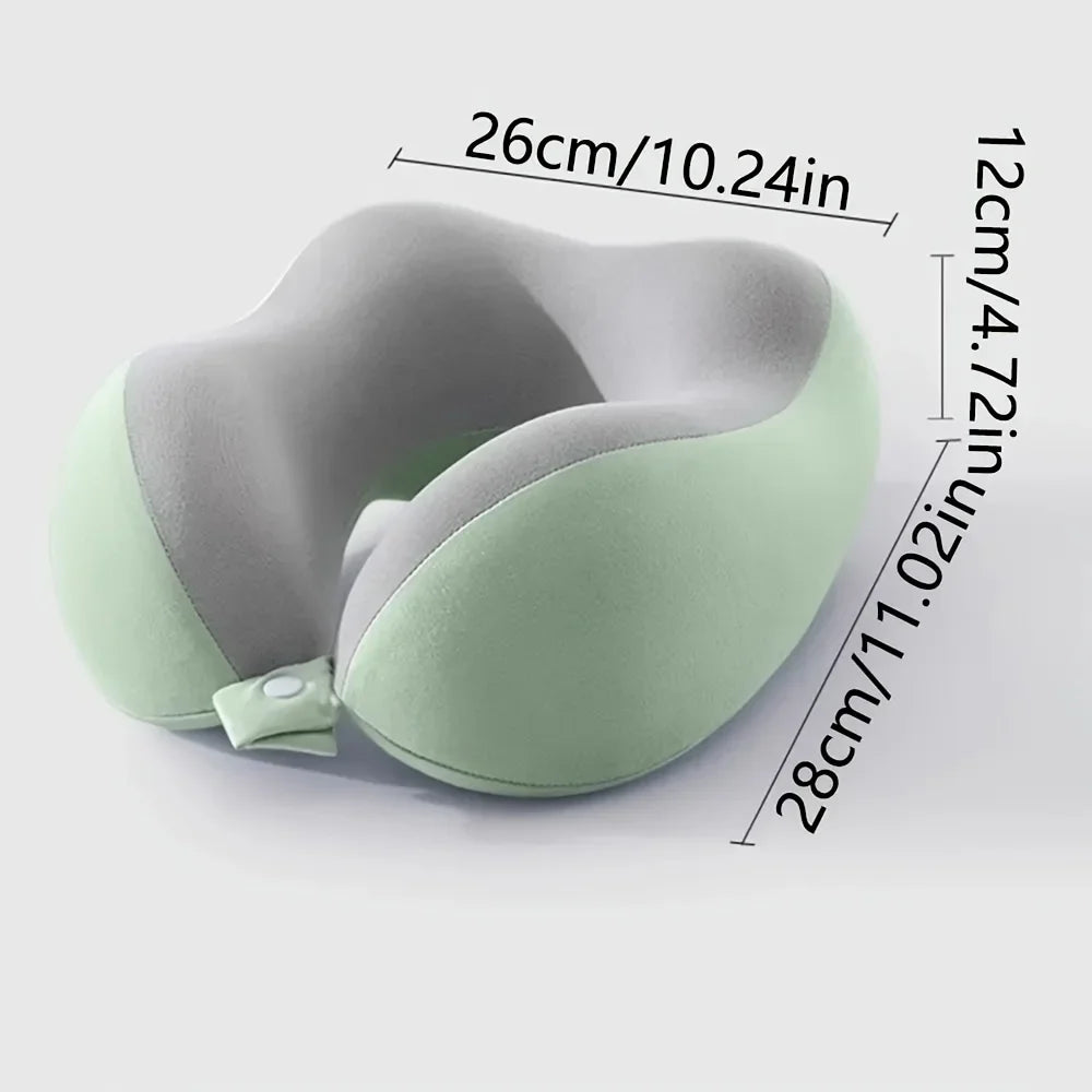 U-Shaped Travel Neck Pillow | Slow Rebound & Machine-Washable