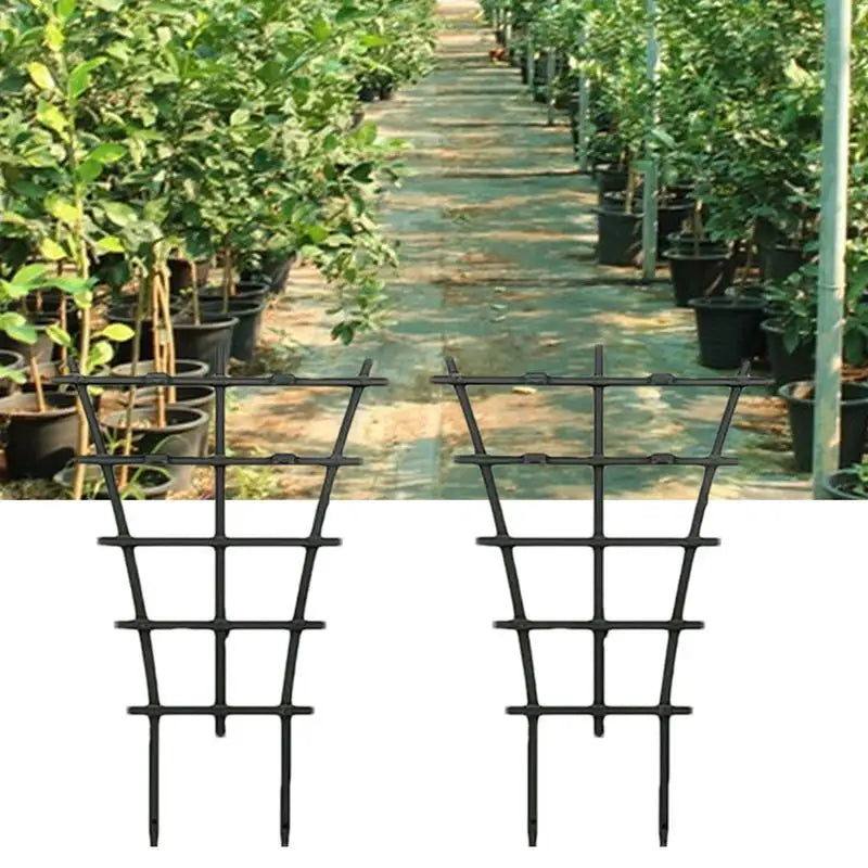 8-Pack Stackable Plant Trellis for Indoor & Outdoor Plants