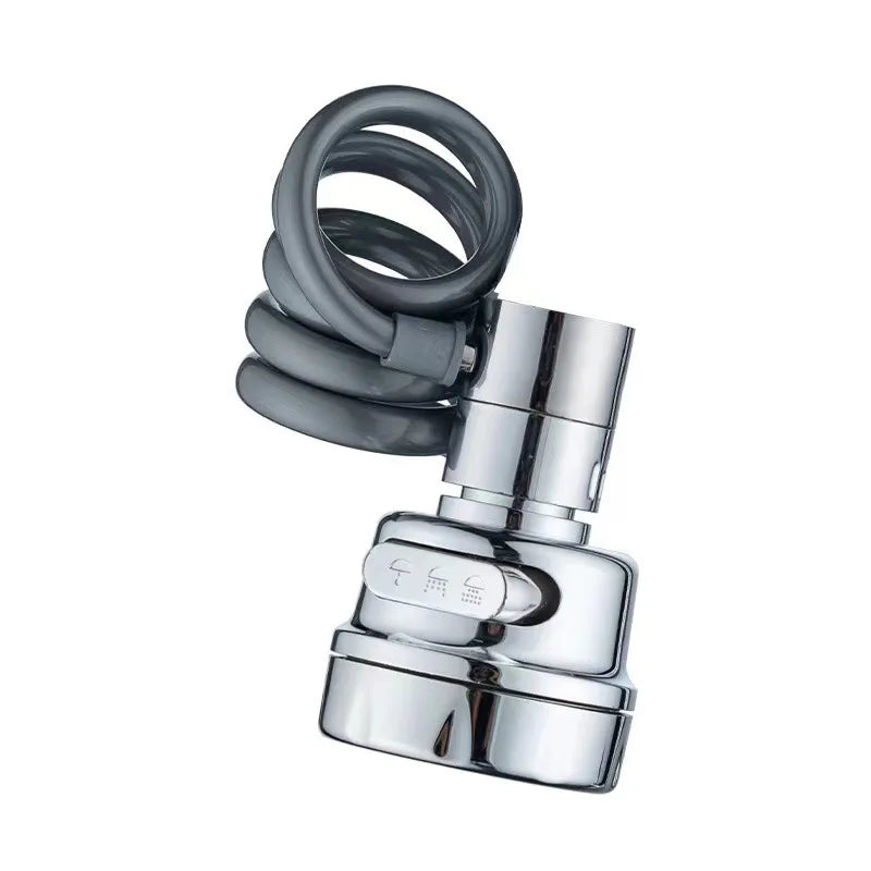 360° Rotating Faucet Extender – 3-Mode Water Saving Tap Filter