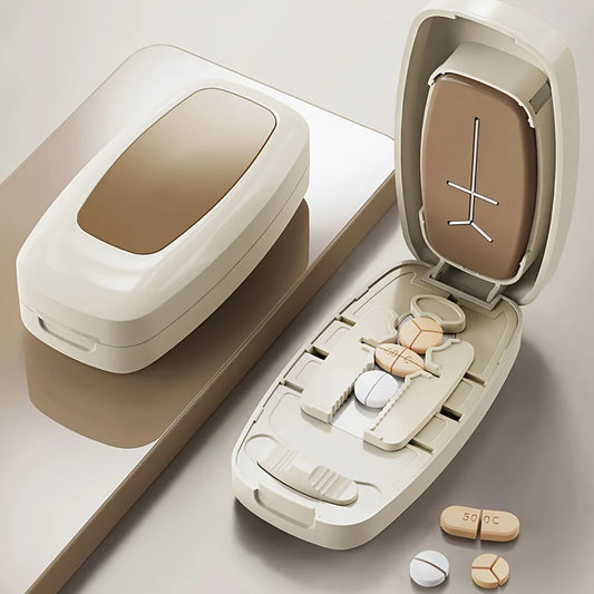 Pill Cutter Splitter – 1/2, 1/3 & 1/4 for Small Tablets Pill Cutter Splitter Peaceful Pleasures Health and Wellness