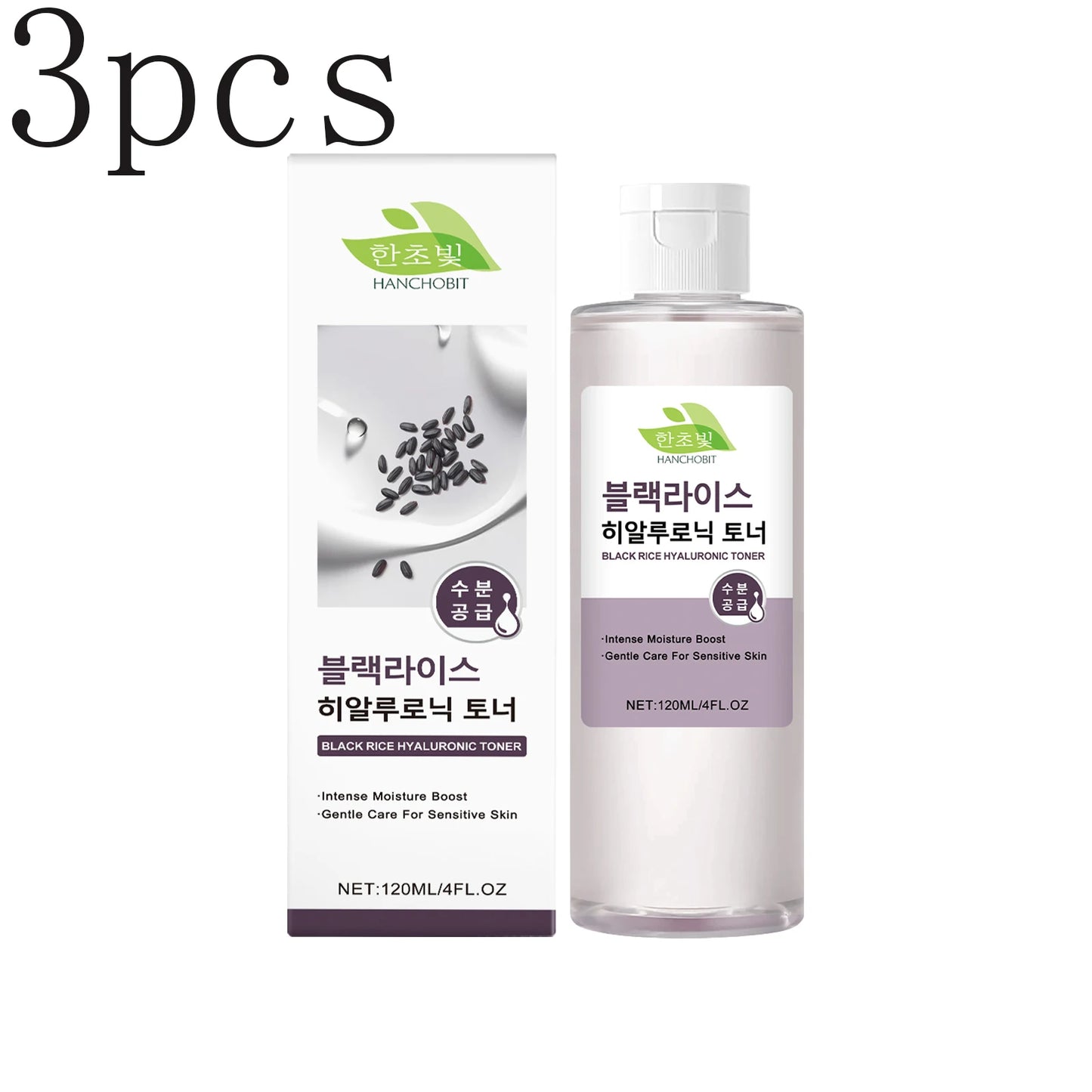 Hanchobit Black Rice Hyaluronic Acid Toner 120ml – Hydrating