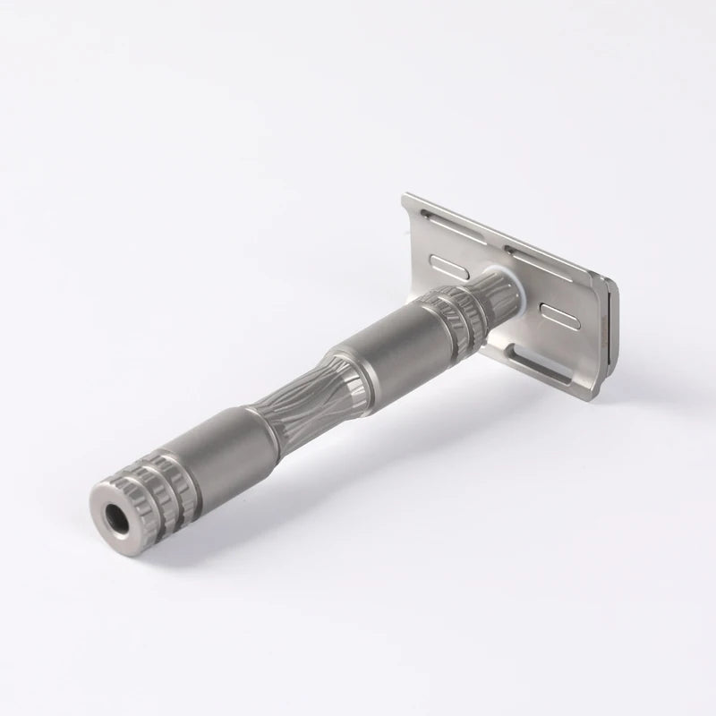 2026 YAQI Ghost Safety Razor 316 Stainless Steel Smooth Shaving Designed for Comfortable Experience Peaceful Pleasures Health and Wellness