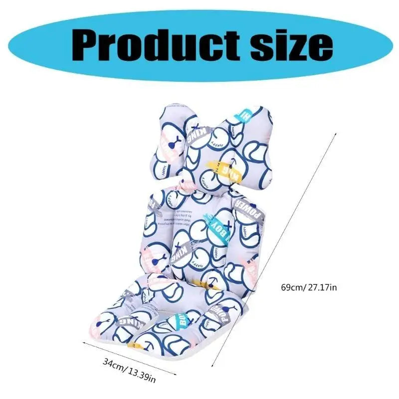 Baby Stroller Cushion Nonslip Pram Liner – Soft Infant Seat Pad