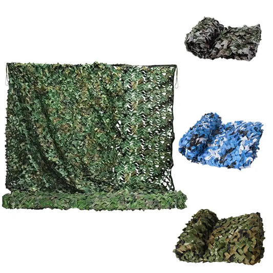 Camouflage Net Camo Netting Army Nets Shade Mesh Hunting Garden Car Outdoor Camping Sun Shelter Tent Fishing Hide Netting Peaceful Pleasures Health and Wellness