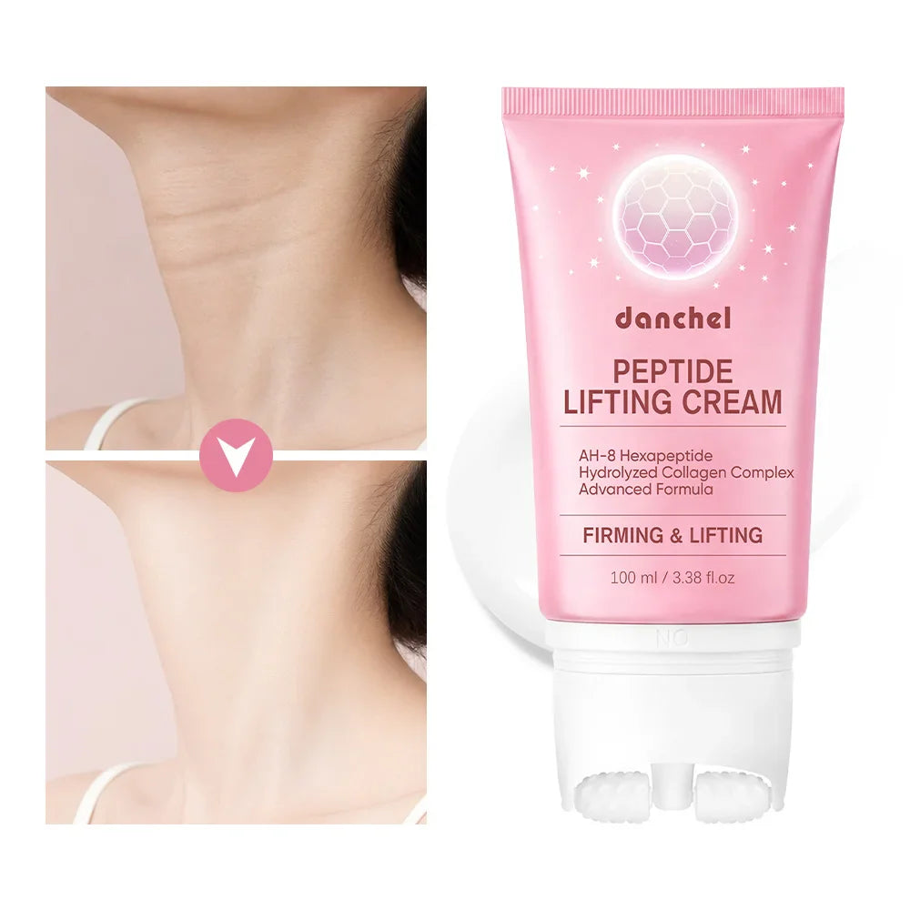 Hexapeptide Neck Firming Cream with Dual Roller – 100ml