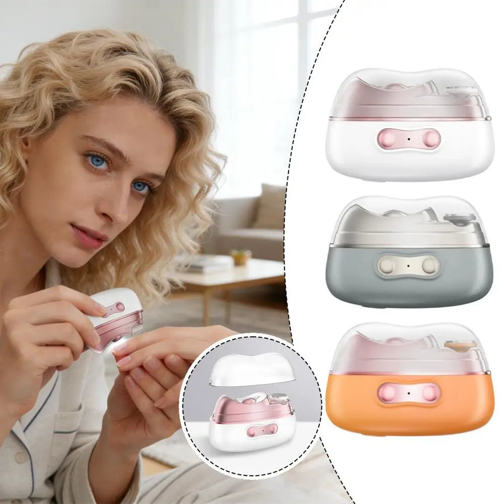 4-in-1 Electric Nail Clipper Grinder & Polisher with UV LED