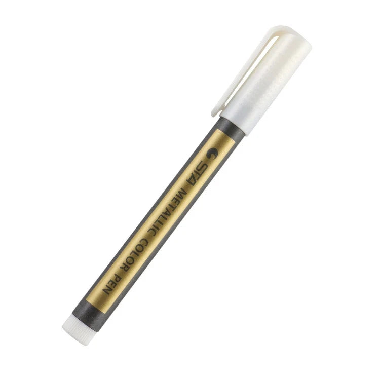 10 Colors Exquisite Metal Marker Paint Pen Art Permanent Writing