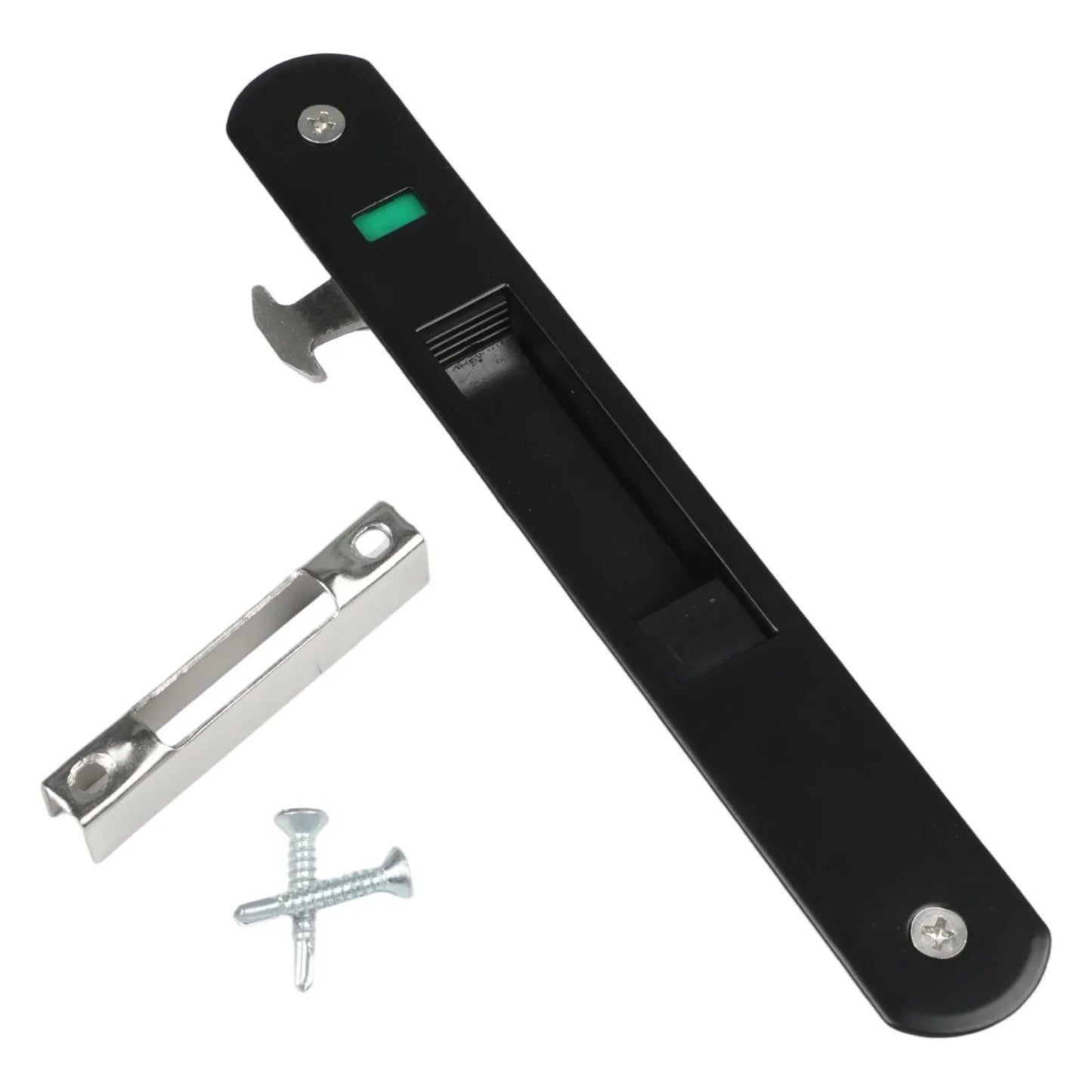 Zinc Alloy Invisible Sliding Door Lock – 90° Hook Window Latch