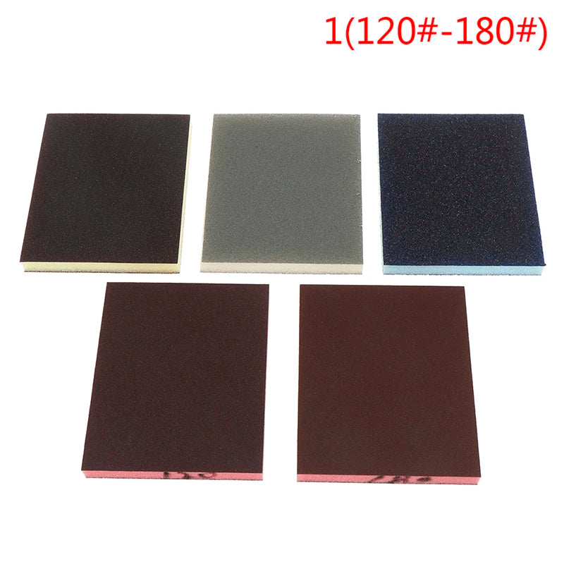 2-Pack Sanding Sponge Block Pads | Abrasive Polishing Set